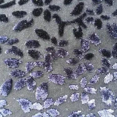 Velvet Printed Fabric